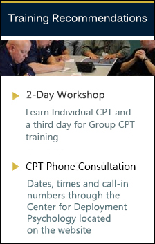  CPT Training Recommendations