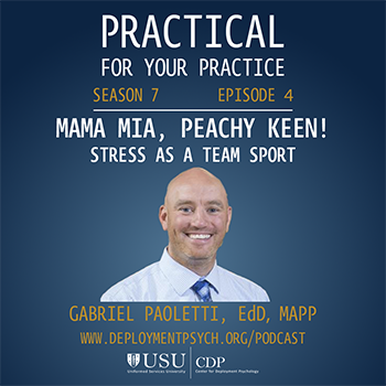 Practical for Your Practice: Mama Mia, Peachy Keen! Stress as a Team Sport with guest Dr. Dr. Gabriel Paoletti